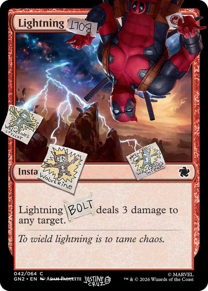 Lightning Bolt (042) [Secret Lair Drop Series] 42