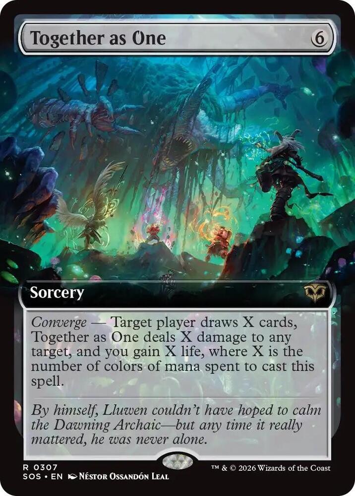Together as One (Extended Art) [Secrets of Strixhaven] 307