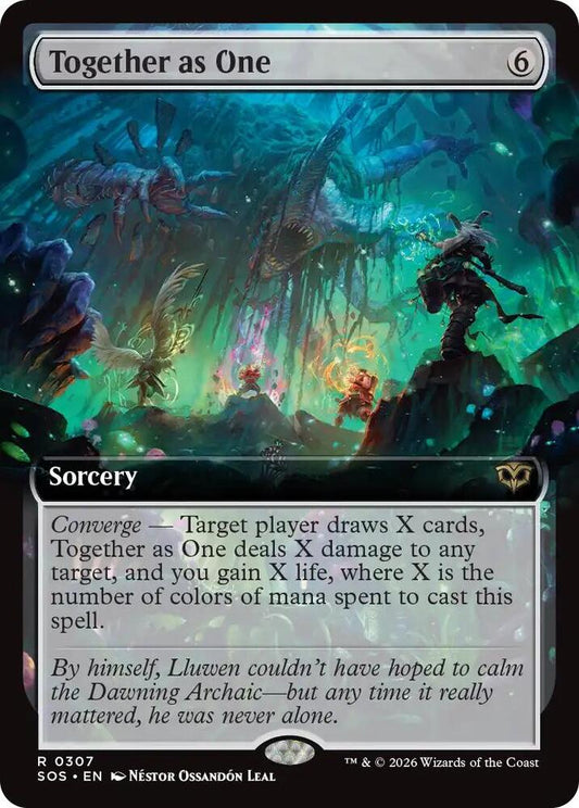 Together as One (Extended Art) [Secrets of Strixhaven] 307