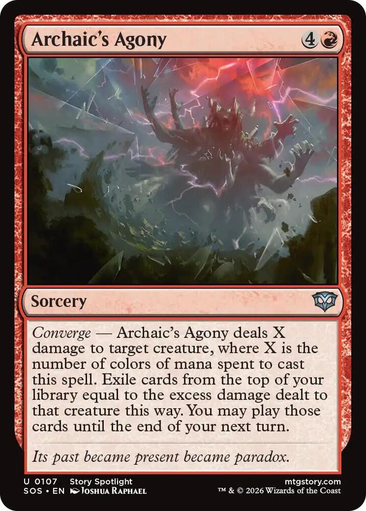 Archaic's Agony [Secrets of Strixhaven] 107