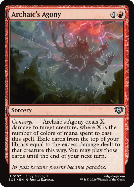 Archaic's Agony [Secrets of Strixhaven] 107