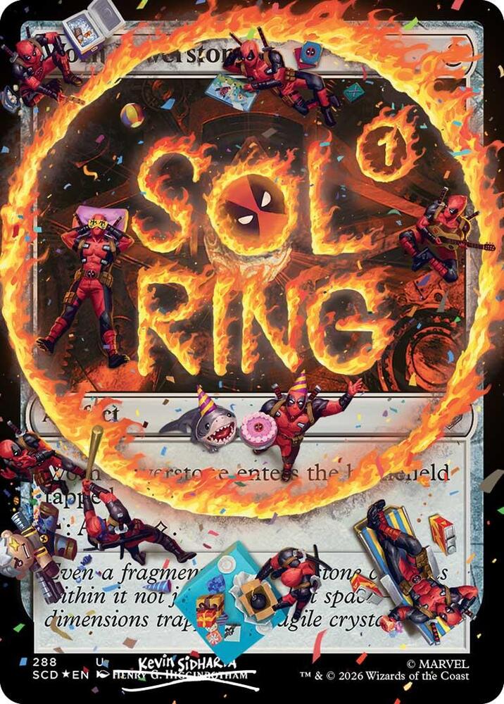 Sol Ring (288) (Pool Party Foil) [Secret Lair Drop Series] 288