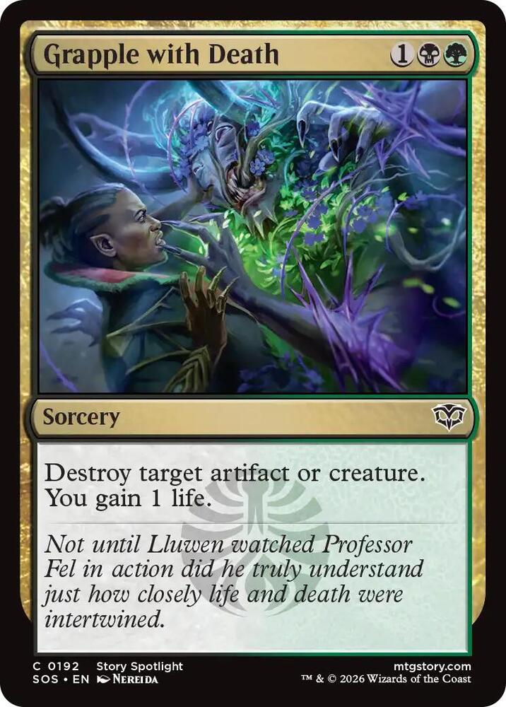 Grapple with Death [Secrets of Strixhaven] 192