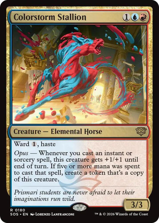 Colorstorm Stallion [Secrets of Strixhaven] 180