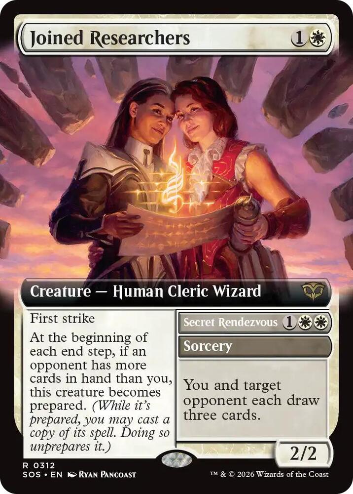 Joined Researchers (Extended Art) [Secrets of Strixhaven] 312
