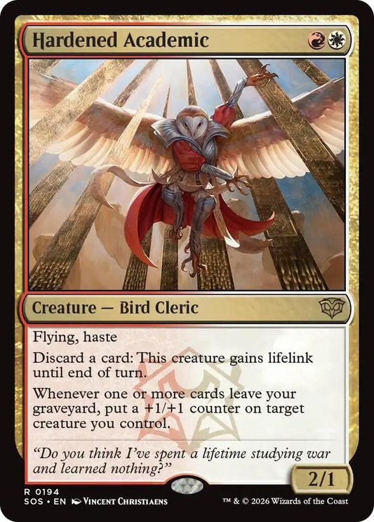 Hardened Academic [Secrets of Strixhaven] 194