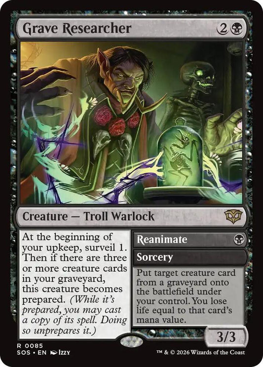 Grave Researcher [Secrets of Strixhaven] 85
