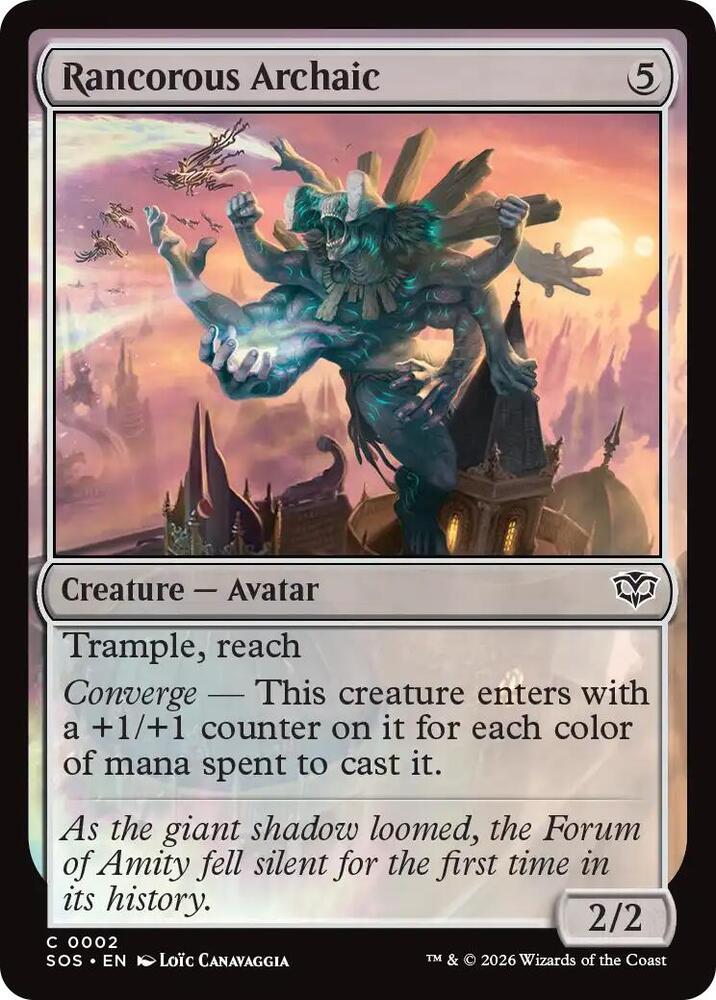 Rancorous Archaic [Secrets of Strixhaven] 2