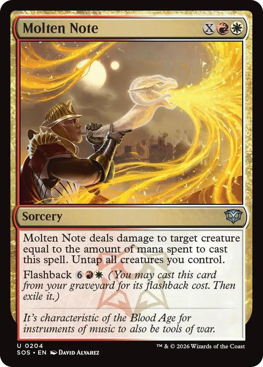 Molten Note [Secrets of Strixhaven] 204