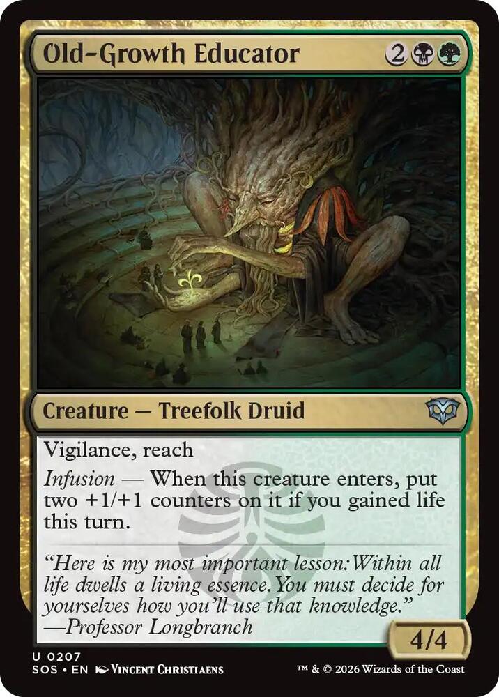 Old-Growth Educator [Secrets of Strixhaven] 207