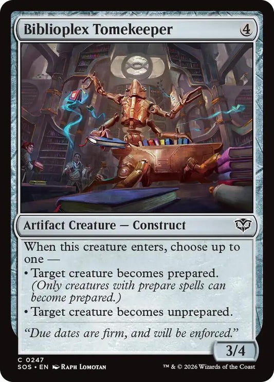 Biblioplex Tomekeeper [Secrets of Strixhaven] 247