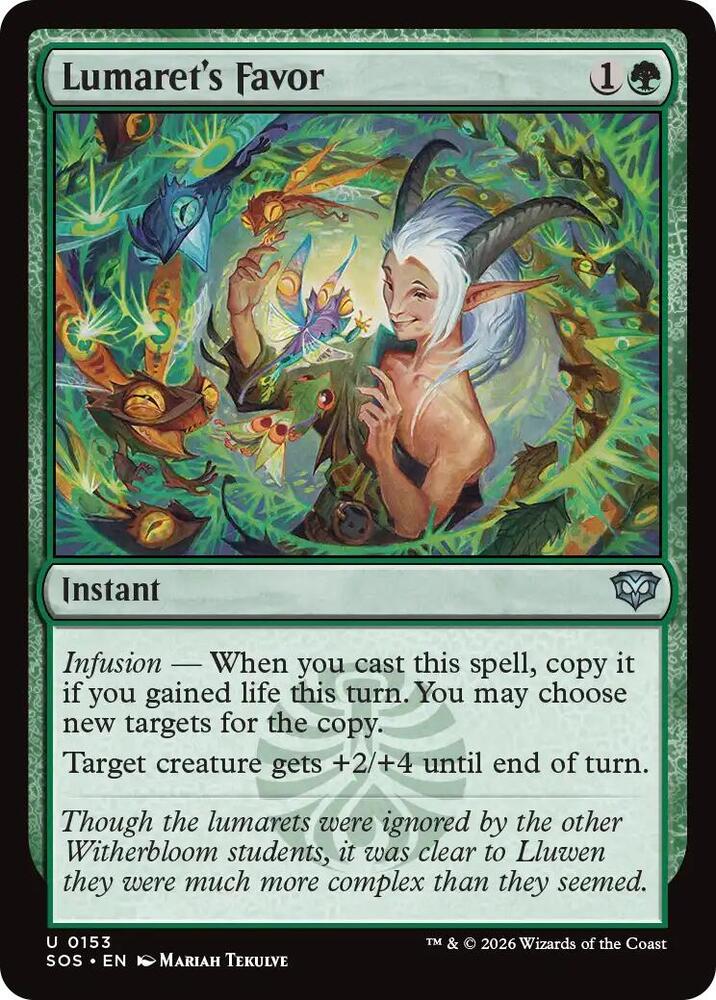 Lumaret's Favor [Secrets of Strixhaven] 153