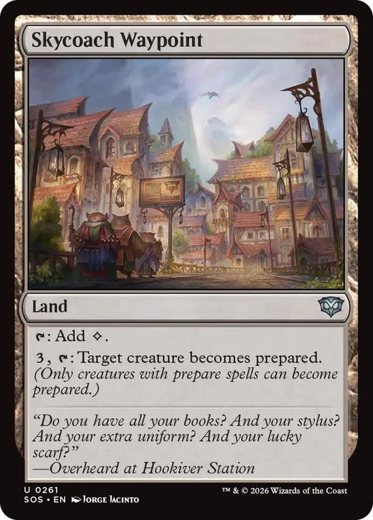Skycoach Waypoint [Secrets of Strixhaven] 261