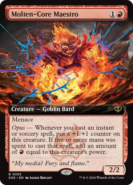 Molten-Core Maestro (Extended Art) [Secrets of Strixhaven] 335