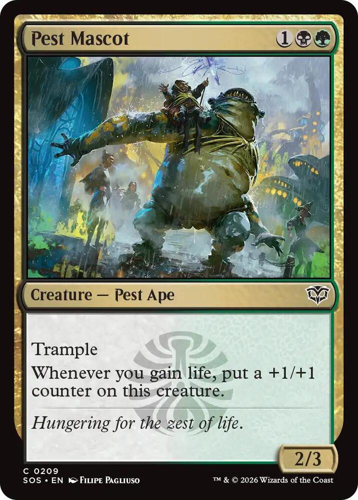 Pest Mascot [Secrets of Strixhaven] 209