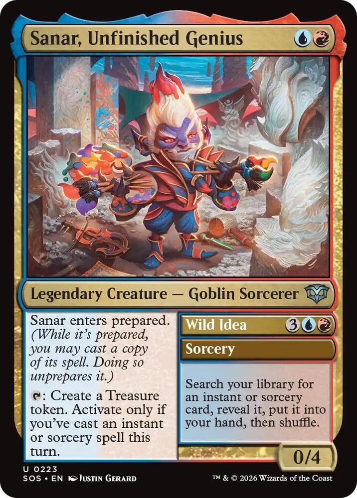 Sanar, Unfinished Genius [Secrets of Strixhaven] 223