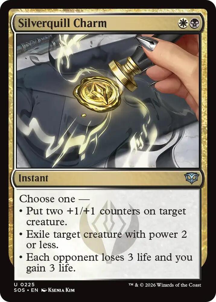 Silverquill Charm [Secrets of Strixhaven] 225