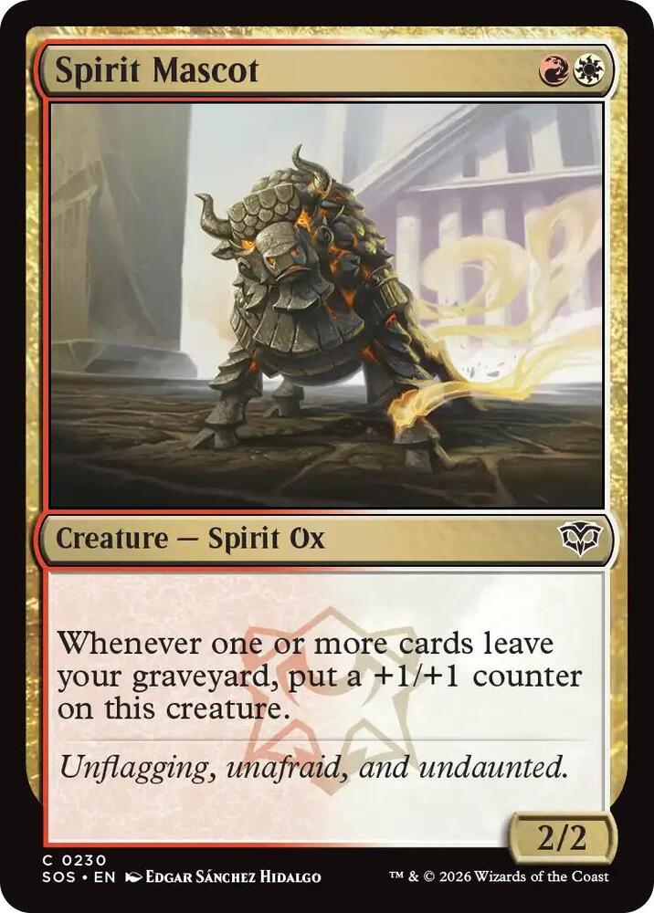 Spirit Mascot [Secrets of Strixhaven] 230