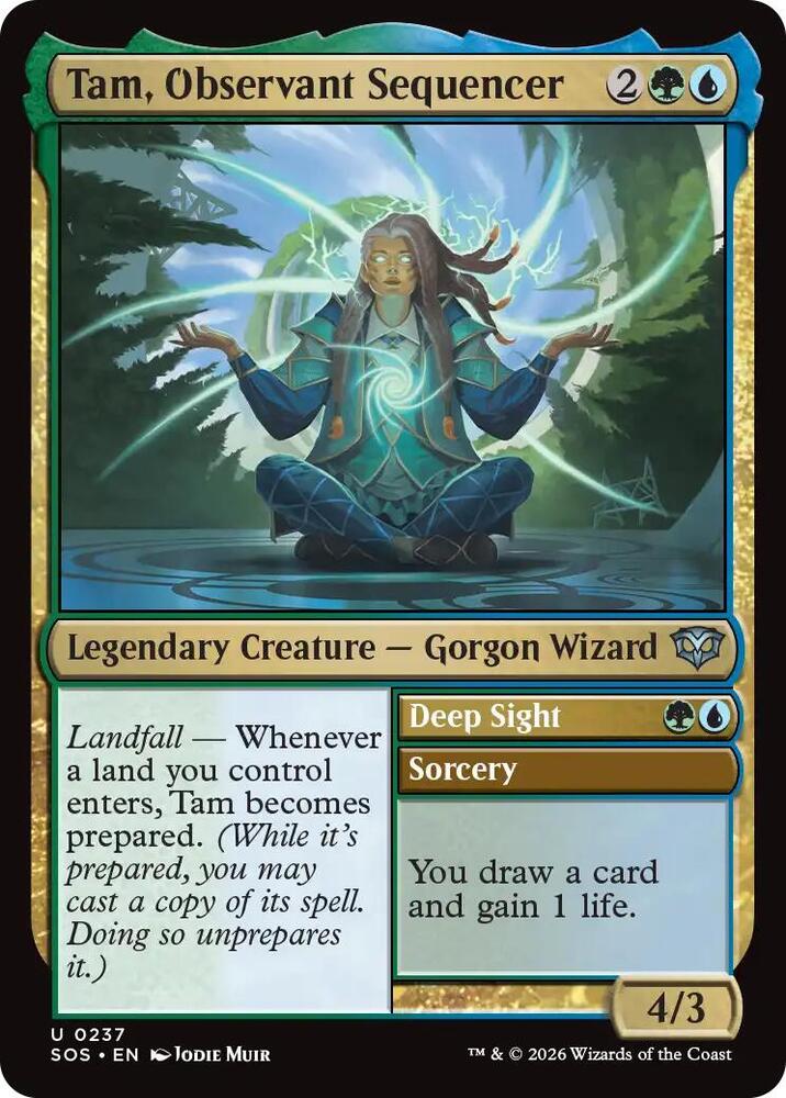 Tam, Observant Sequencer [Secrets of Strixhaven] 237