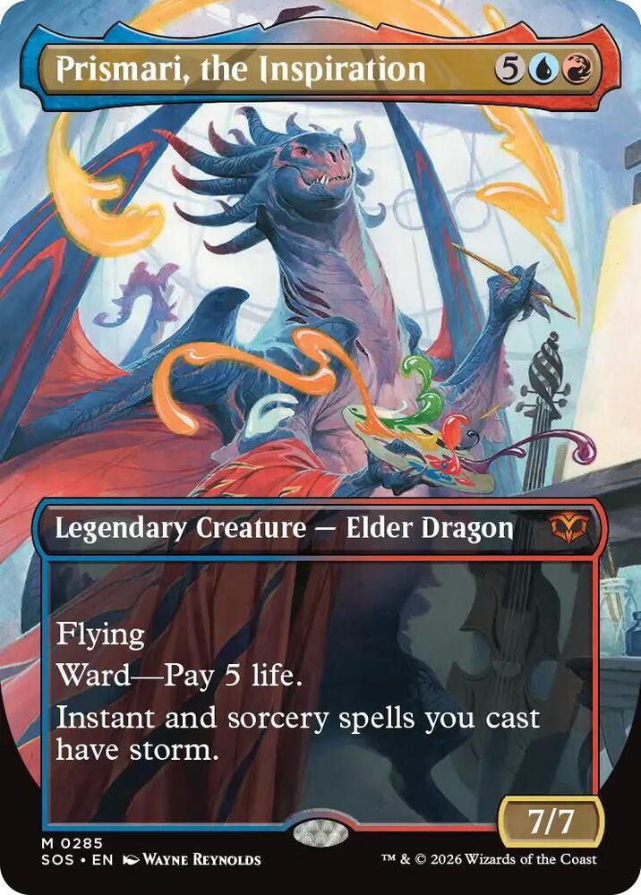 Prismari, the Inspiration (Borderless) [Secrets of Strixhaven] 285