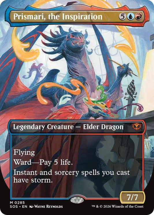 Prismari, the Inspiration (Borderless) [Secrets of Strixhaven] 285