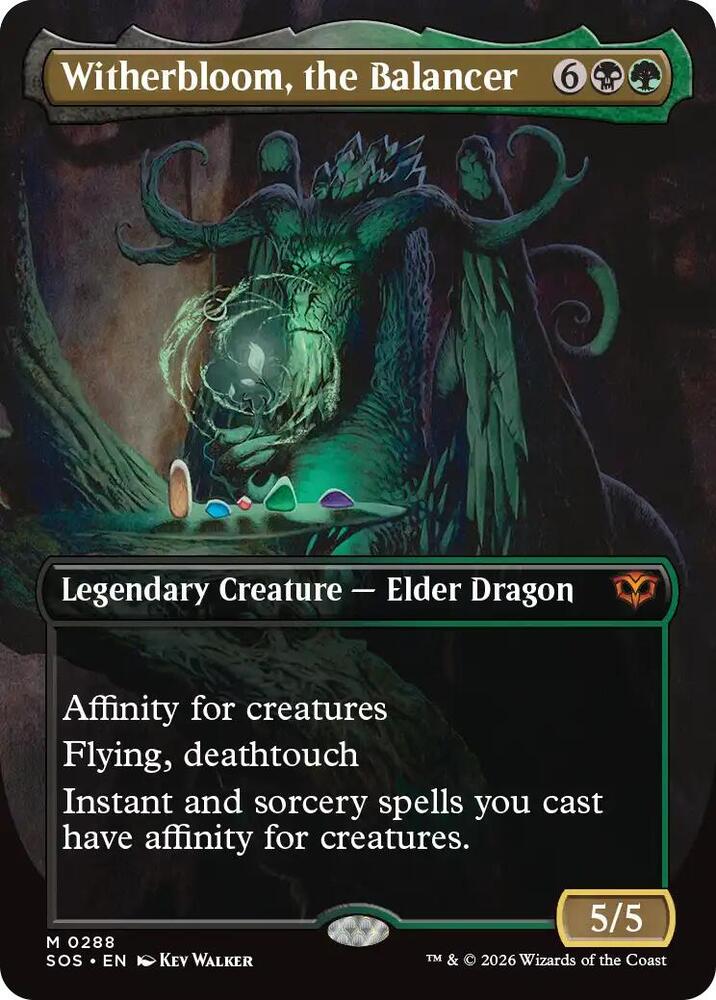 Witherbloom, the Balancer (Borderless) [Secrets of Strixhaven] 288