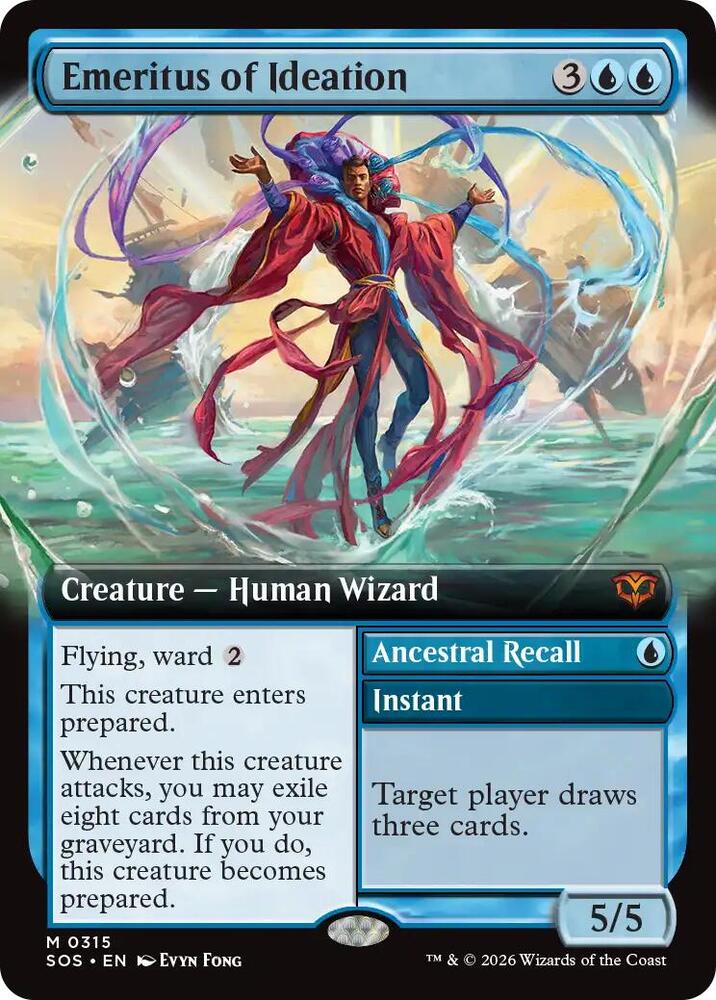 Emeritus of Ideation (Extended Art) [Secrets of Strixhaven] 315