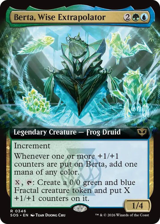 Berta, Wise Extrapolator (Extended Art) [Secrets of Strixhaven] 346