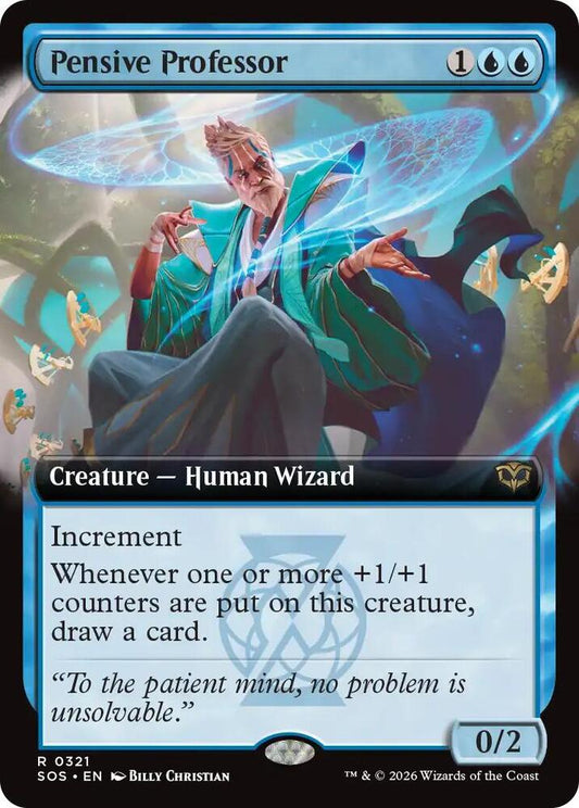 Pensive Professor (Extended Art) [Secrets of Strixhaven] 321