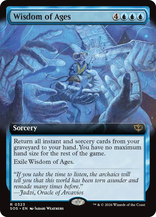 Wisdom of Ages (Extended Art) [Secrets of Strixhaven] 323