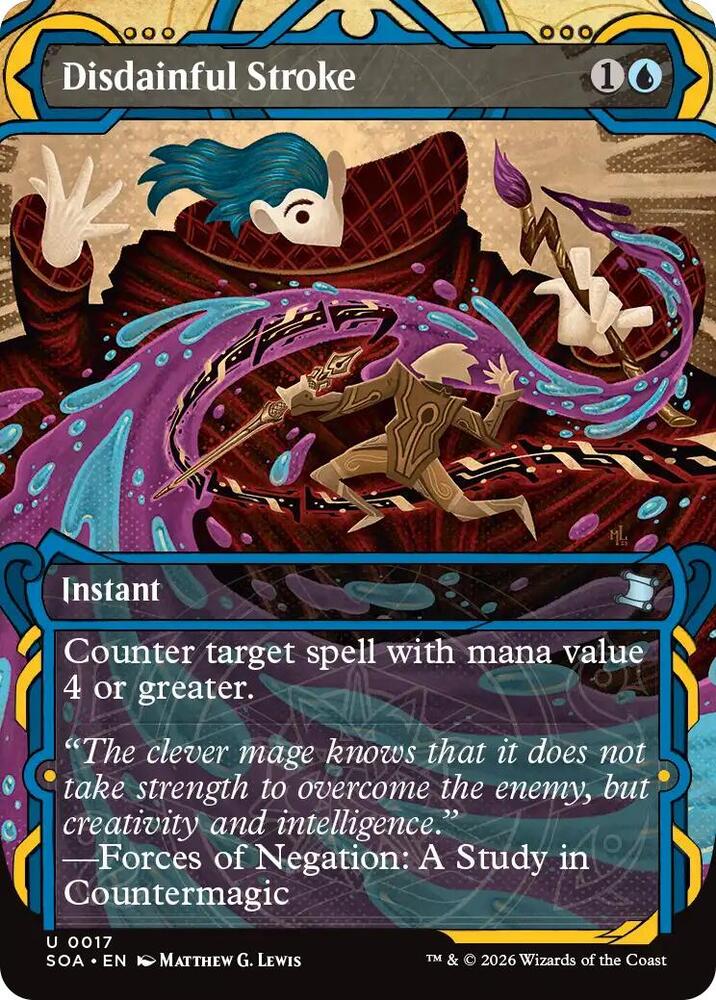 Disdainful Stroke [Secrets of Strixhaven: Mystical Archive] 17