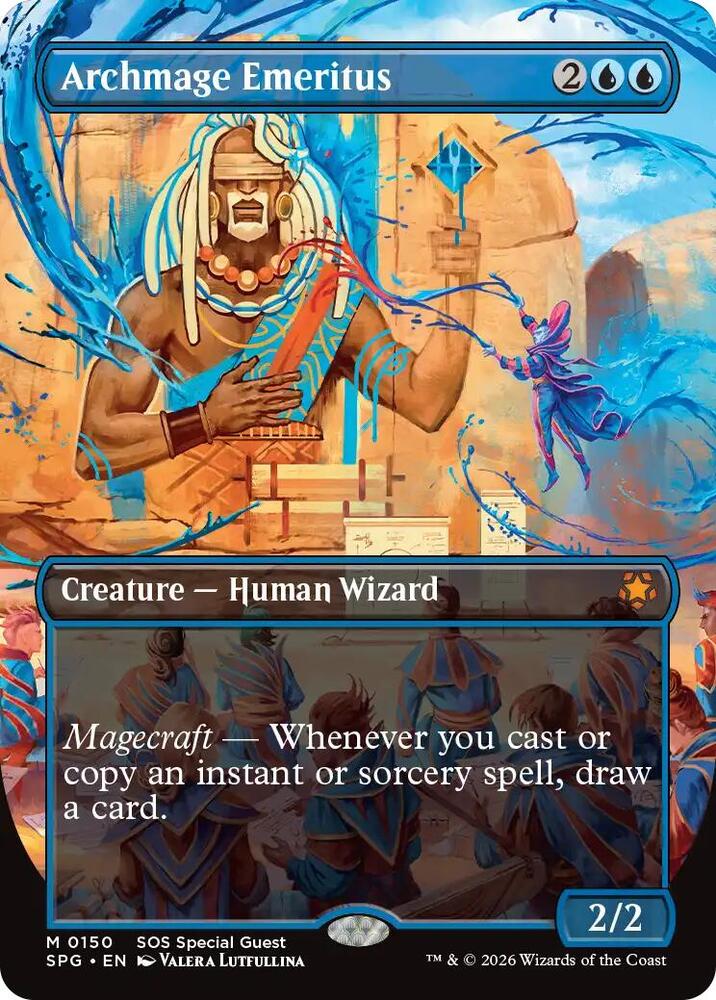 Archmage Emeritus (Borderless) [Special Guests] 150