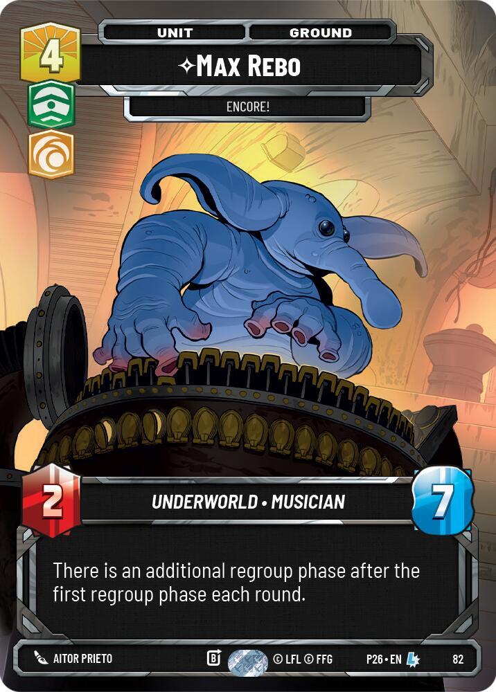 Max Rebo - Encore! (82) [Sector and Regional Promos: Season 1] 82