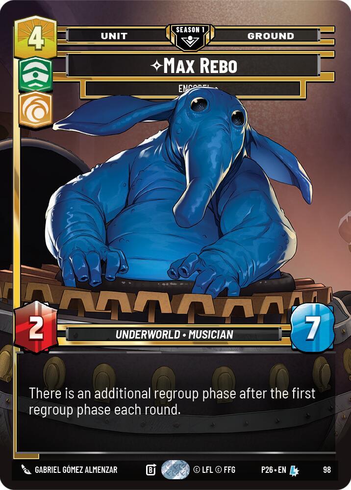 Max Rebo - Encore! (98) [Sector and Regional Promos: Season 1] 98