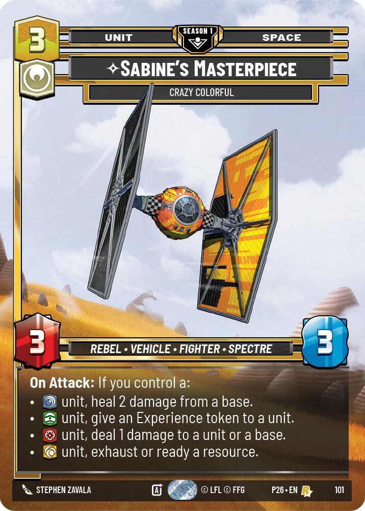Sabine's Masterpiece - Crazy Colorful (101) [Sector and Regional Promos: Season 1] 101