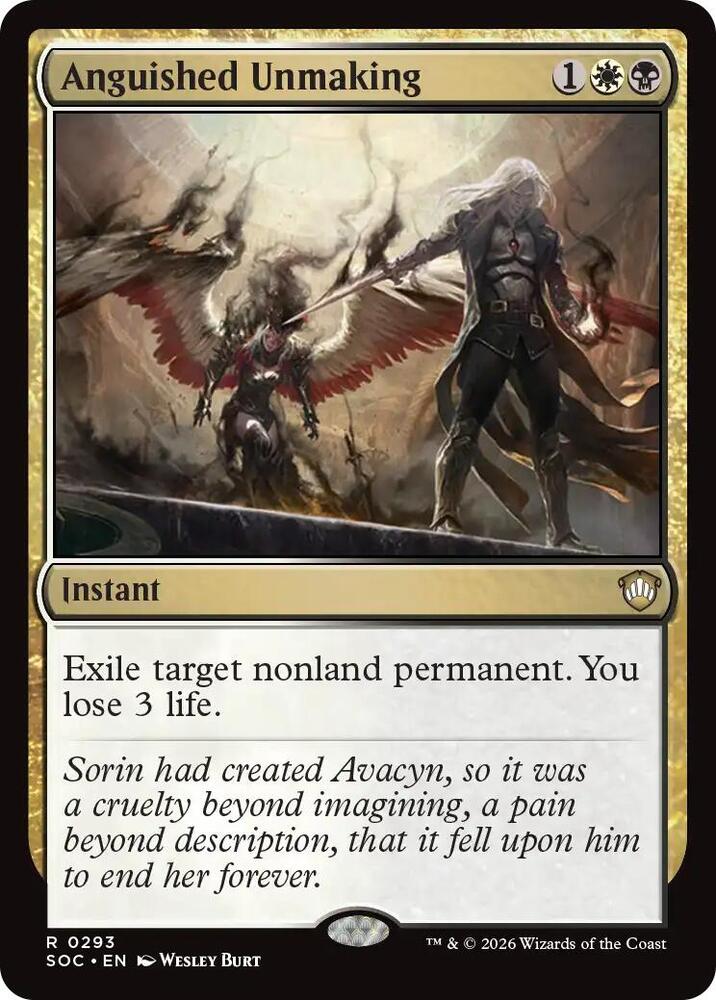 Anguished Unmaking [Commander: Secrets of Strixhaven] 293