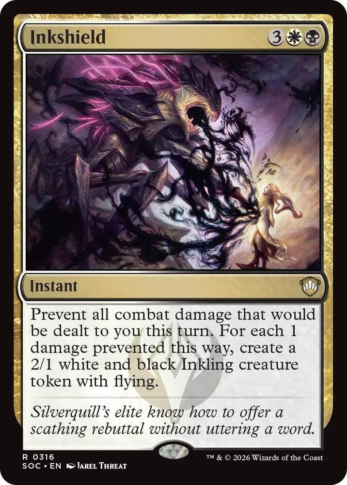 Inkshield [Commander: Secrets of Strixhaven] 316
