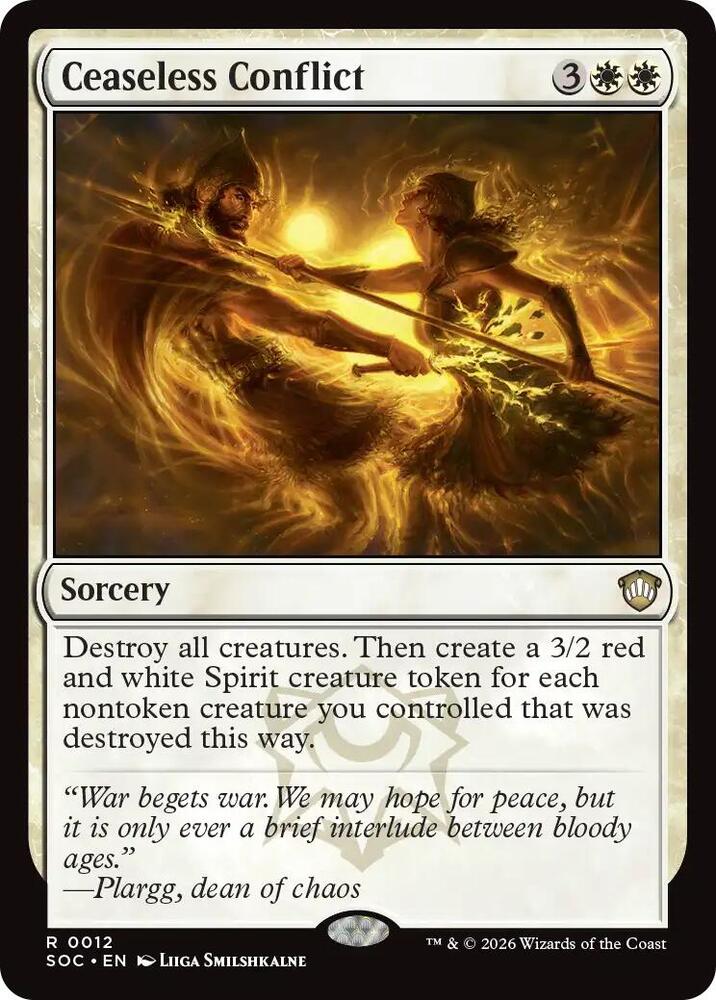 Ceaseless Conflict [Commander: Secrets of Strixhaven] 12