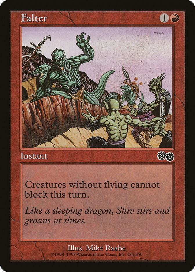 Falter [Urza's Saga] 184