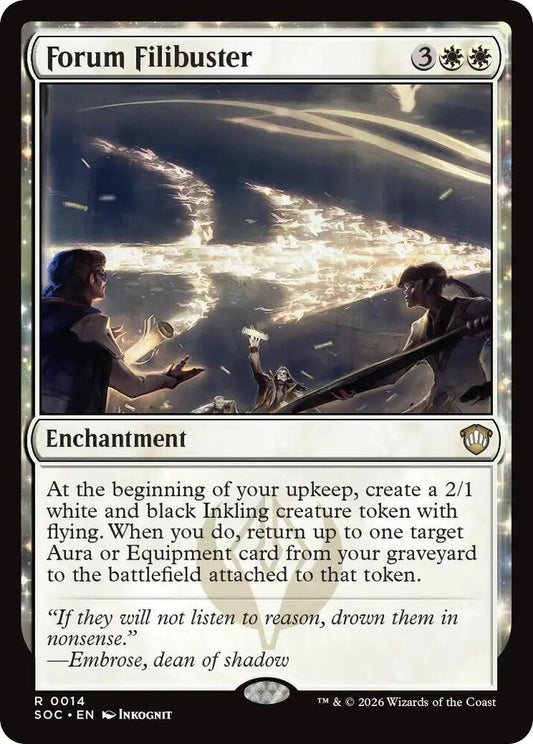 Forum Filibuster [Commander: Secrets of Strixhaven] 14