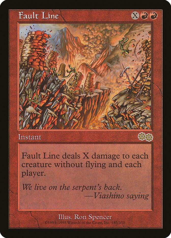 Fault Line [Urza's Saga] 185
