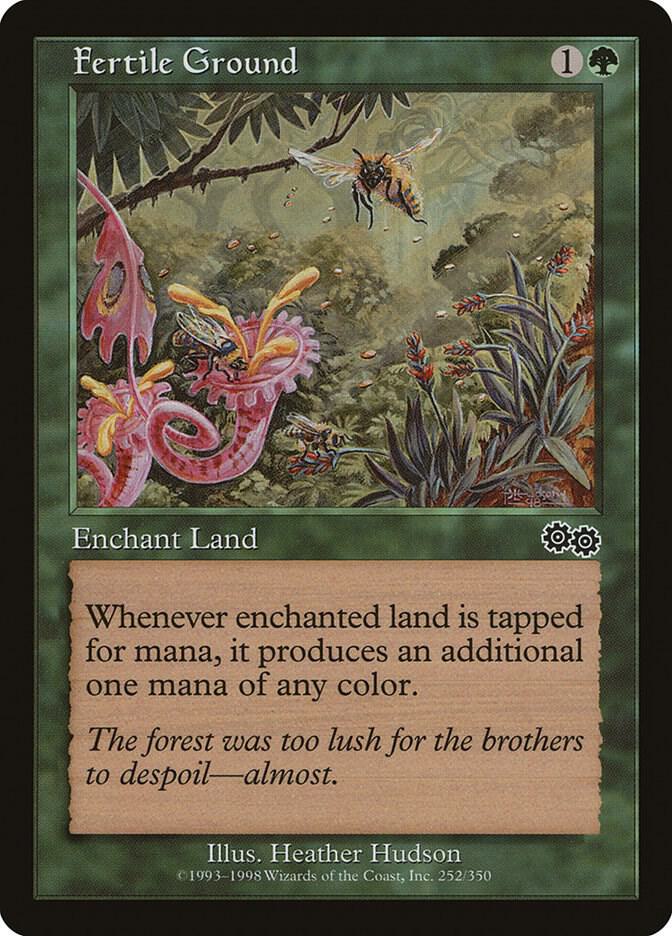 Fertile Ground [Urza's Saga] 252