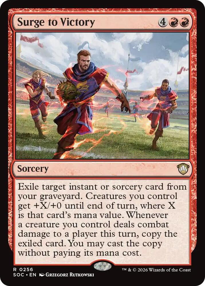 Surge to Victory [Commander: Secrets of Strixhaven] 256