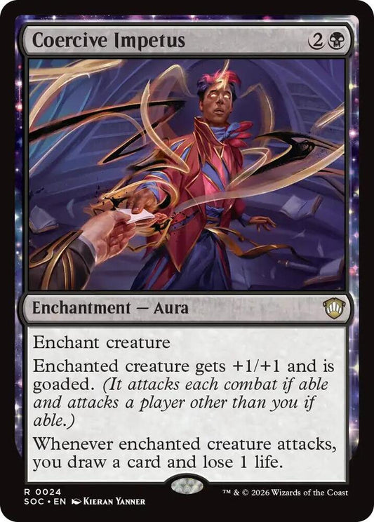 Coercive Impetus [Commander: Secrets of Strixhaven] 24