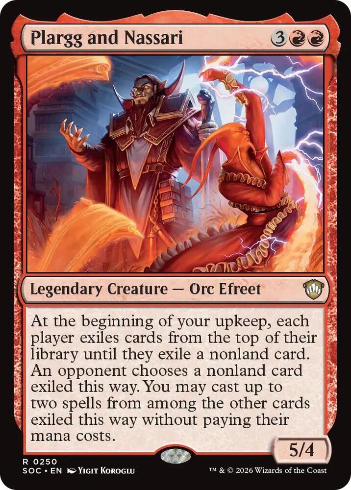 Plargg and Nassari [Commander: Secrets of Strixhaven] 250