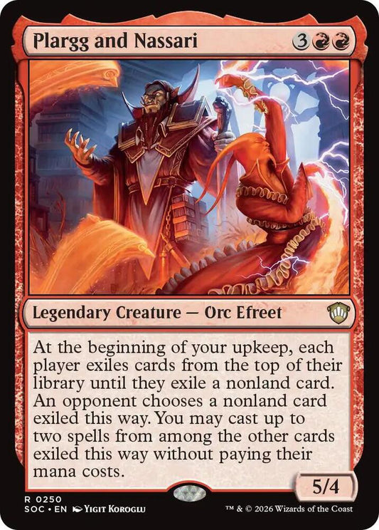 Plargg and Nassari [Commander: Secrets of Strixhaven] 250