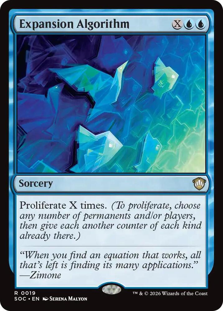 Expansion Algorithm [Commander: Secrets of Strixhaven] 19