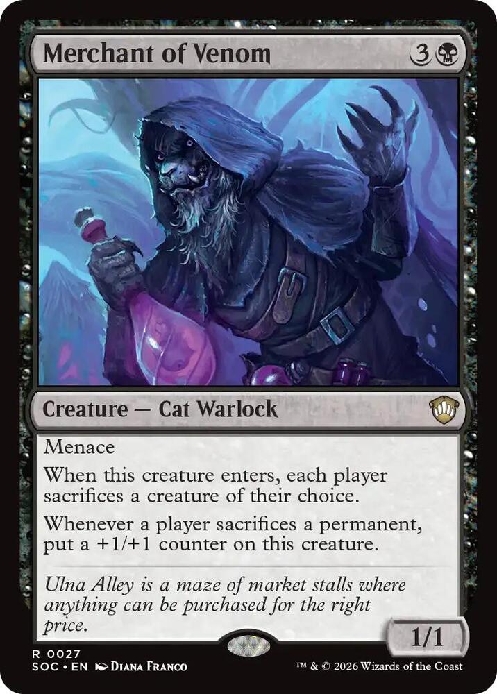 Merchant of Venom [Commander: Secrets of Strixhaven] 27