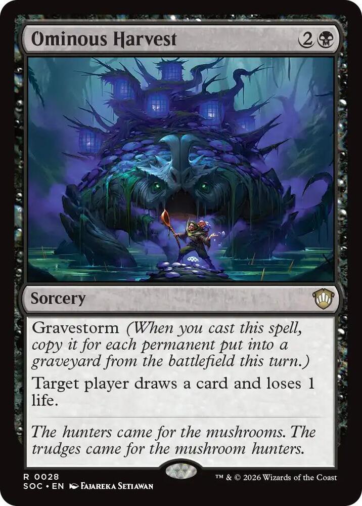 Ominous Harvest [Commander: Secrets of Strixhaven] 28