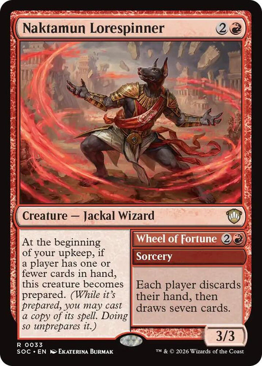Naktamun Lorespinner [Commander: Secrets of Strixhaven] 33